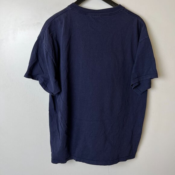 Vintage 90s Washington DC T Shirt Adult Blue XL Extra Large Graphic Tee Solid - Picture 3 of 14